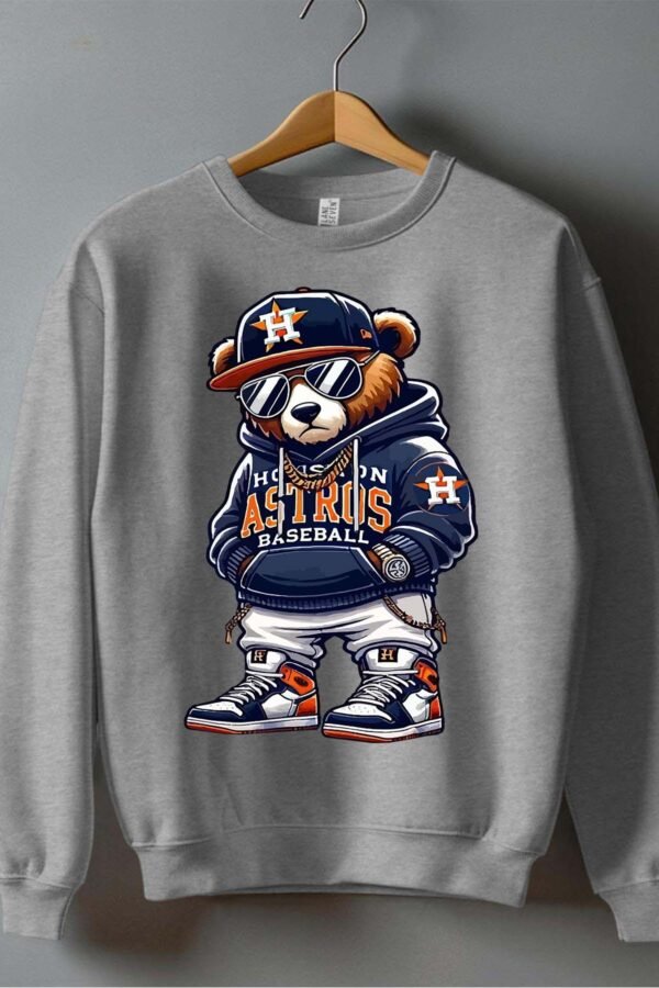 Sweat Col Rond Garçon en Gros | Astros bear