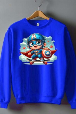 Sweat Col Rond Garçon en Gros | Baby Captain Skate