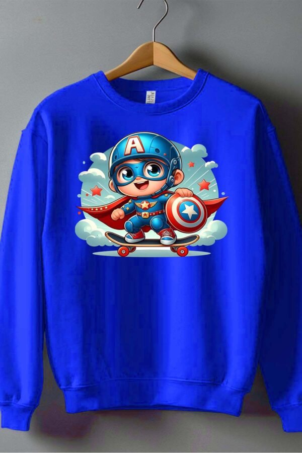 Sweat Col Rond Garçon en Gros | Baby Captain Skate