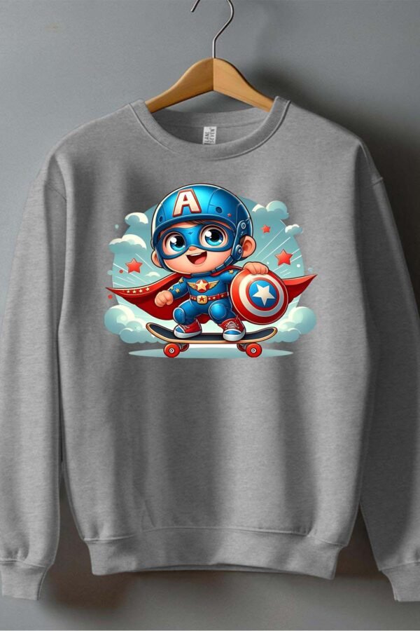Sweat Col Rond Garçon en Gros | Baby Captain Skate