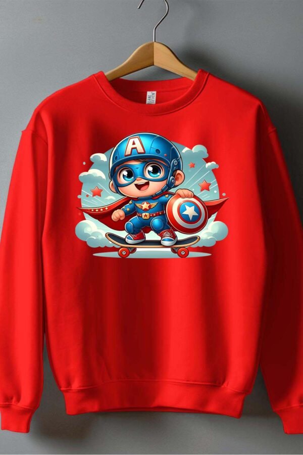Sweat Col Rond Garçon en Gros | Baby Captain Skate