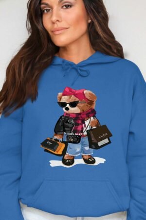 Bear Addict  - Sweat Capuche Femme