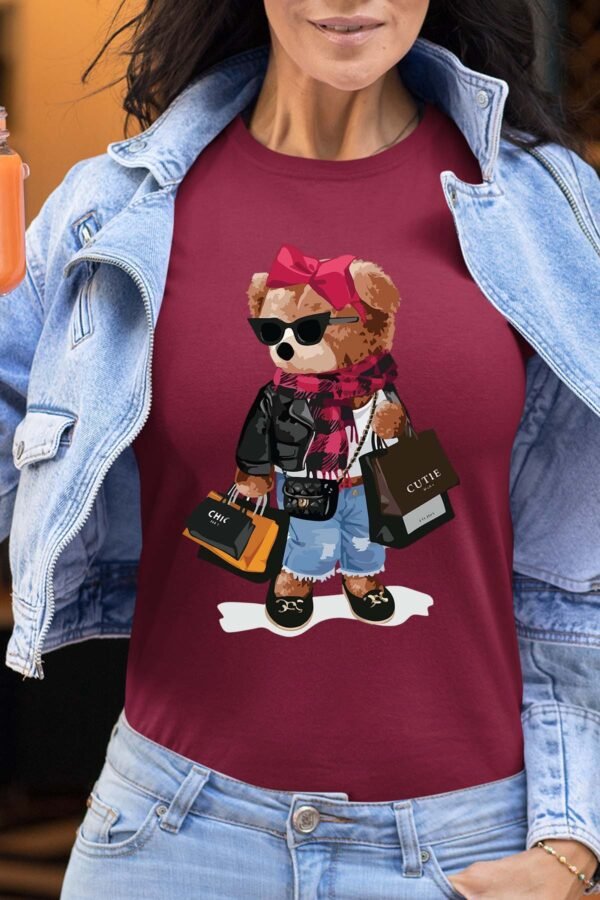 Bear Addict  - Tshirt Femme