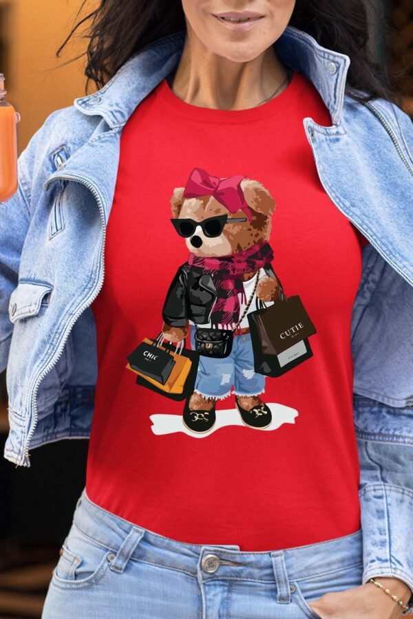 Bear Addict  - Tshirt Femme