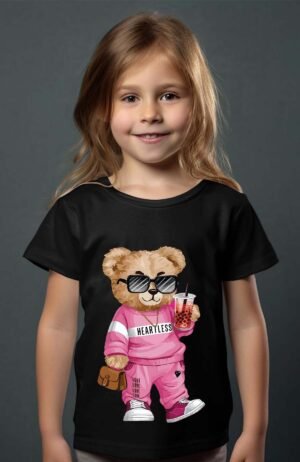T-shirt Fille en Gros | Bear Heartless