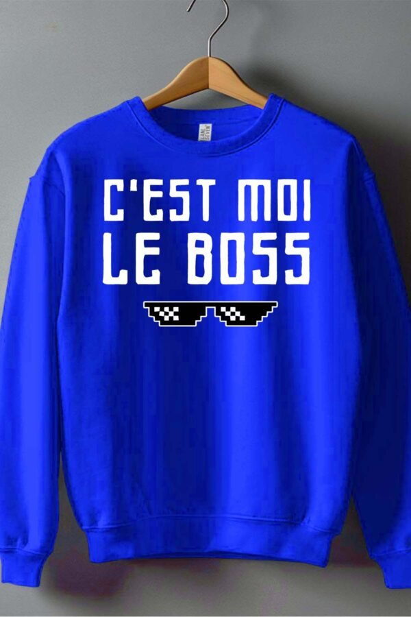 Sweat Col Rond Garçon en Gros | Boss lunette Thug