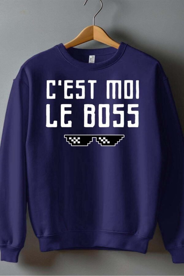 Sweat Col Rond Garçon en Gros | Boss lunette Thug