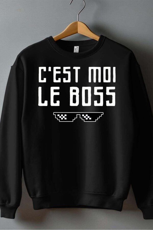 Sweat Col Rond Garçon en Gros | Boss lunette Thug