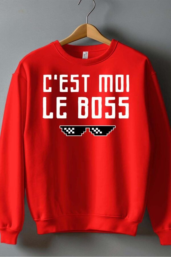 Sweat Col Rond Garçon en Gros | Boss lunette Thug