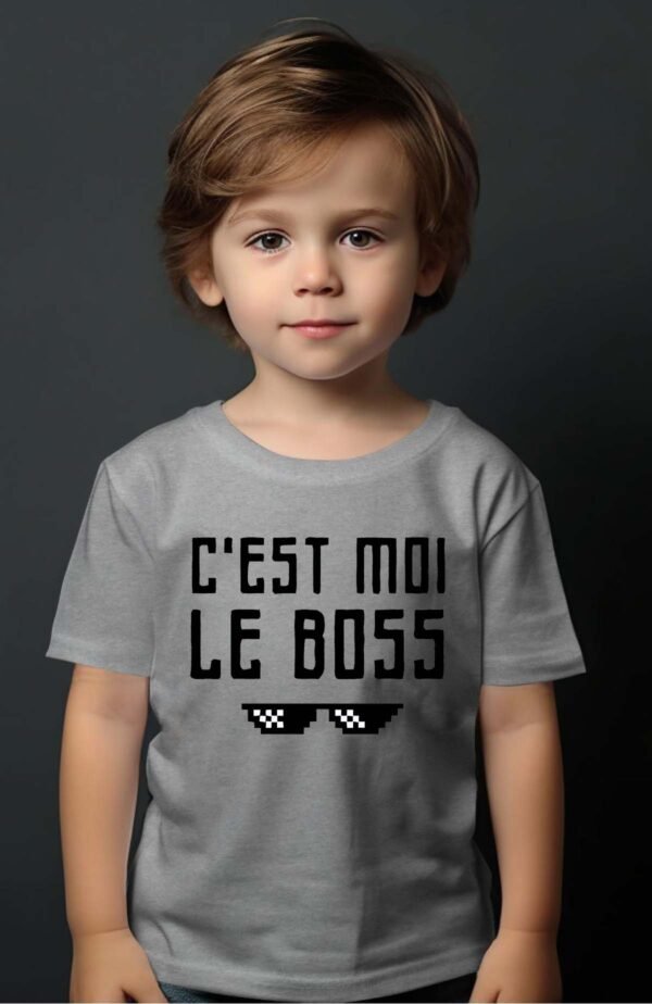T-shirt Garçon en Gros | Boss lunette Thug