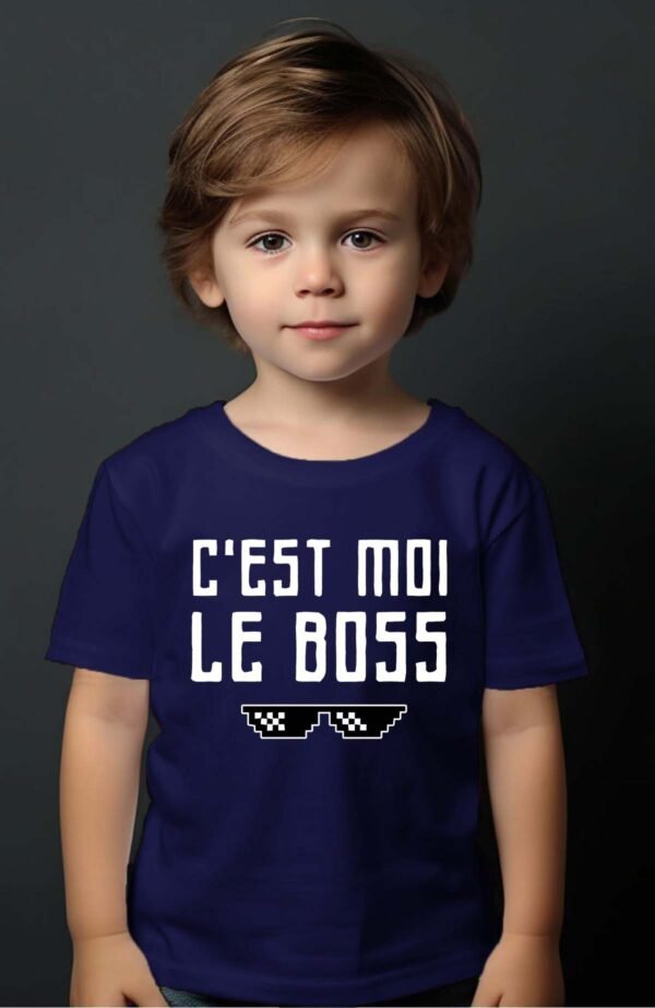 T-shirt Garçon en Gros | Boss lunette Thug
