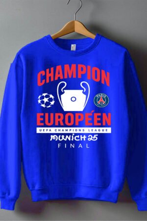Sweat Col Rond Garçon en Gros | Champion Europeen Psg