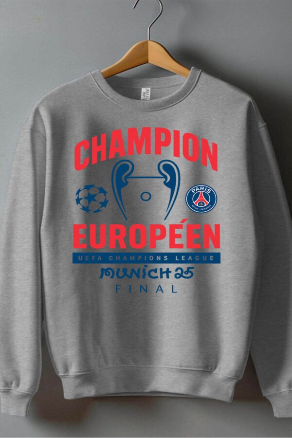 Sweat Col Rond Garçon en Gros | Champion Europeen Psg