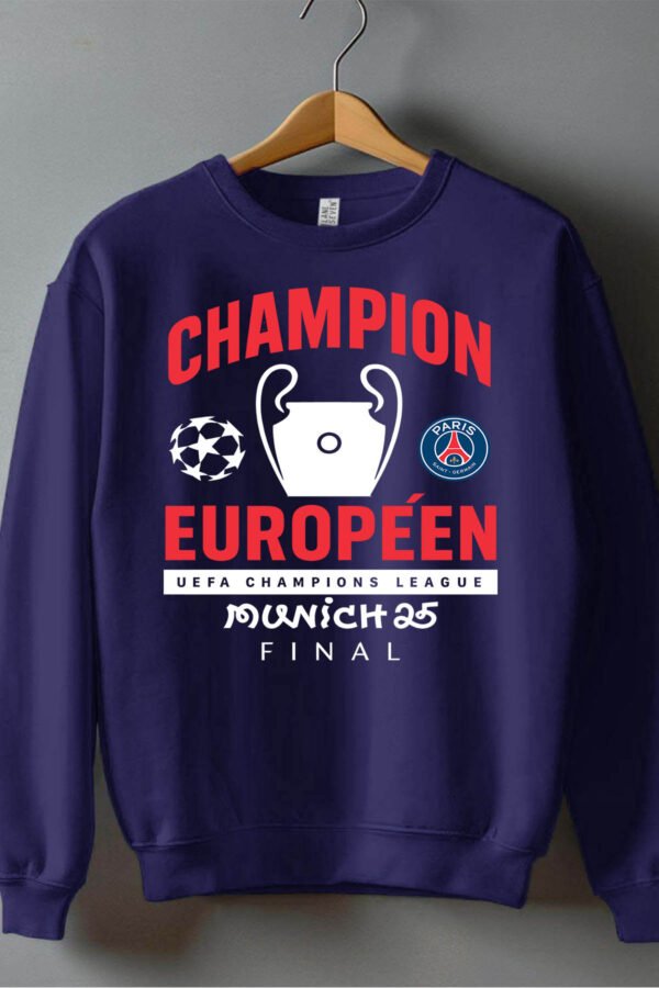 Sweat Col Rond Garçon en Gros | Champion Europeen Psg