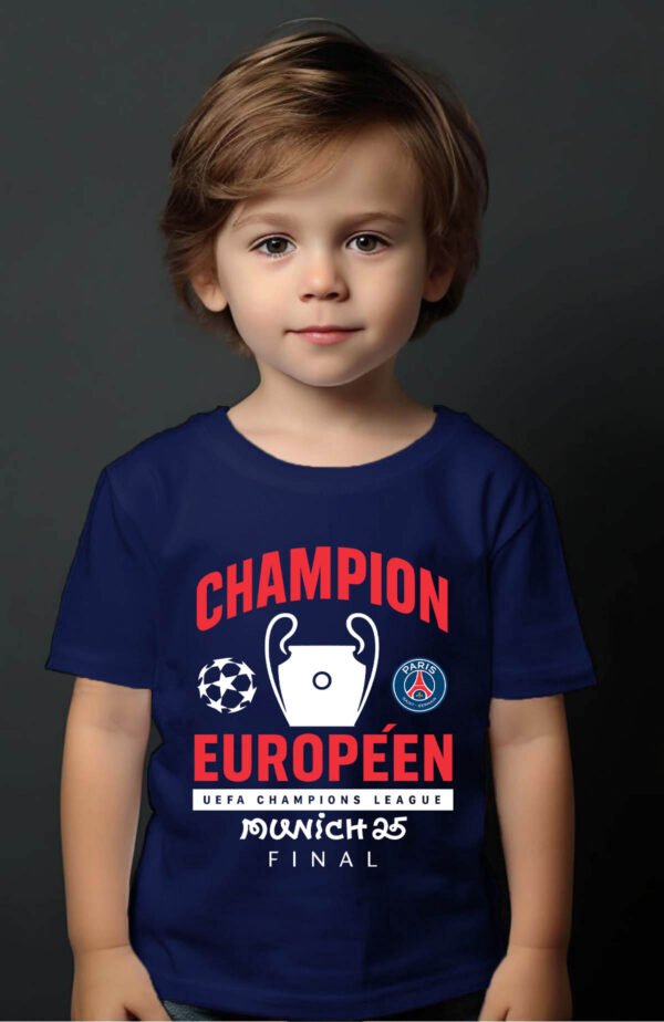 T-shirt Garçon en Gros | Champion Europeen Psg