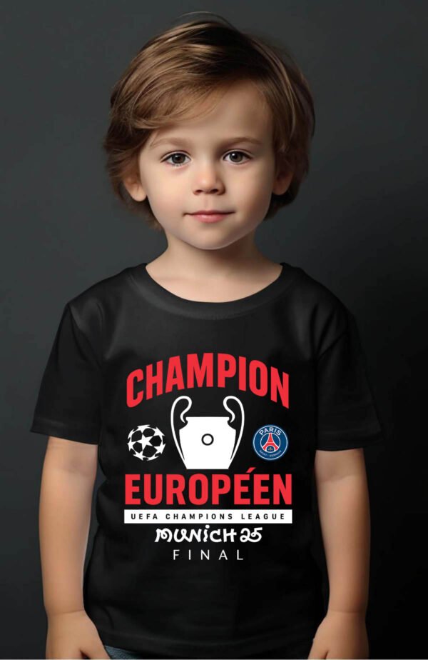 T-shirt Garçon en Gros | Champion Europeen Psg