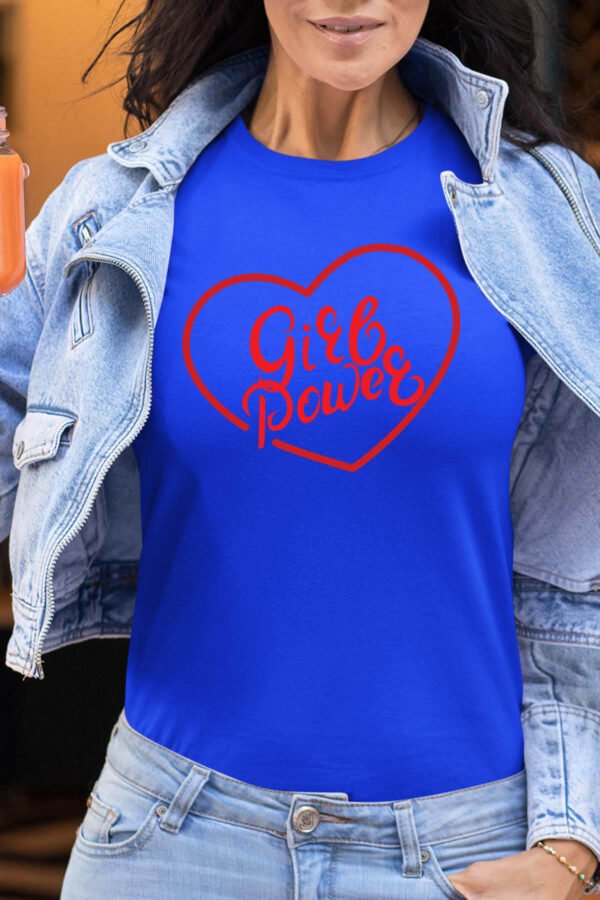 Coeur POWER - Tshirt Femme