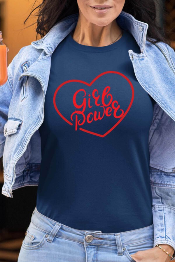 Coeur POWER - Tshirt Femme