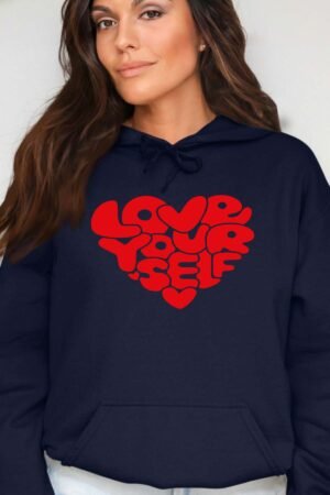 Coeur YourSelf  - Sweat Capuche Femme