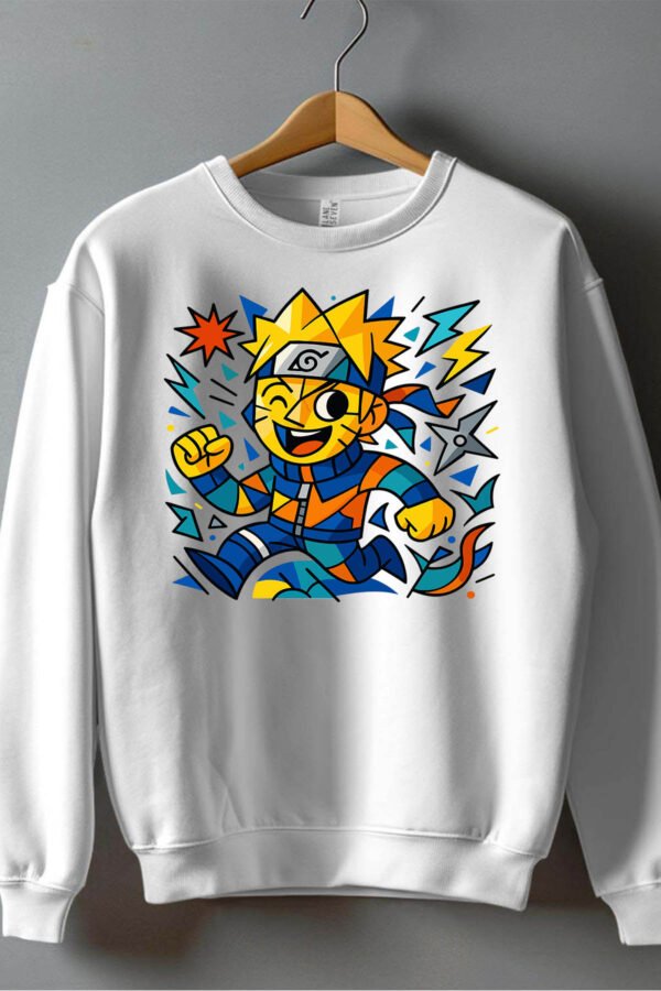 Sweat Col Rond Garçon en Gros | Cubisme konoha