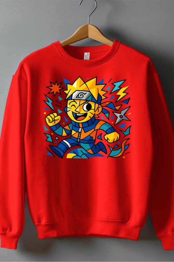 Sweat Col Rond Garçon en Gros | Cubisme konoha