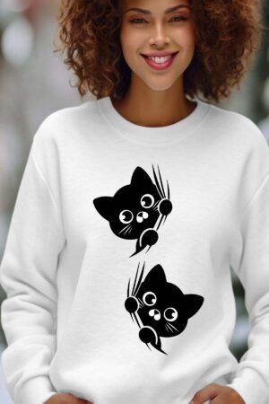 Sweat Col Rond Femme en Gros | Curious Cats