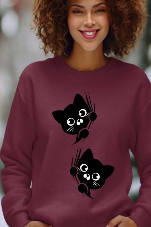 Sweat Col Rond Femme en Gros | Curious Cats