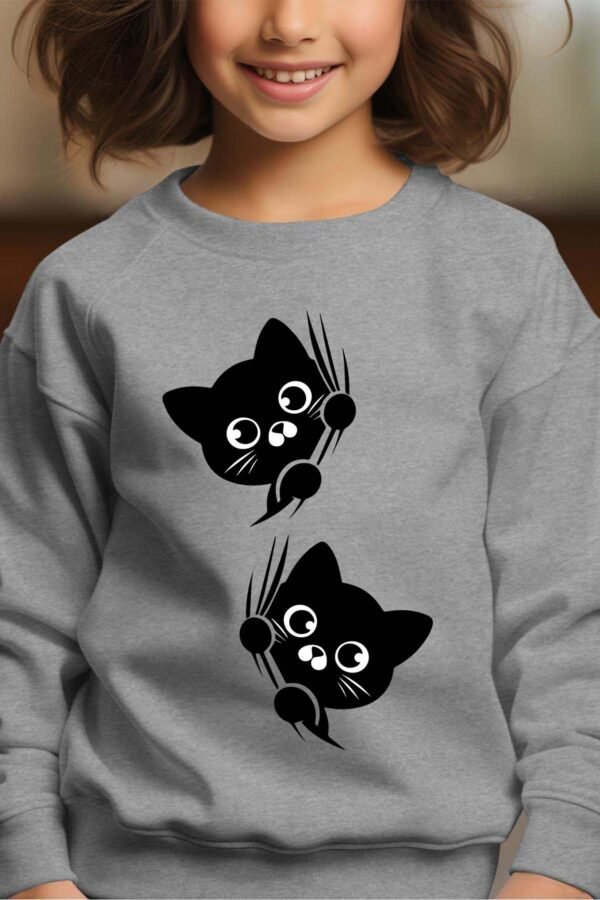 Sweat Col Rond Fille en Gros | Curious Cats