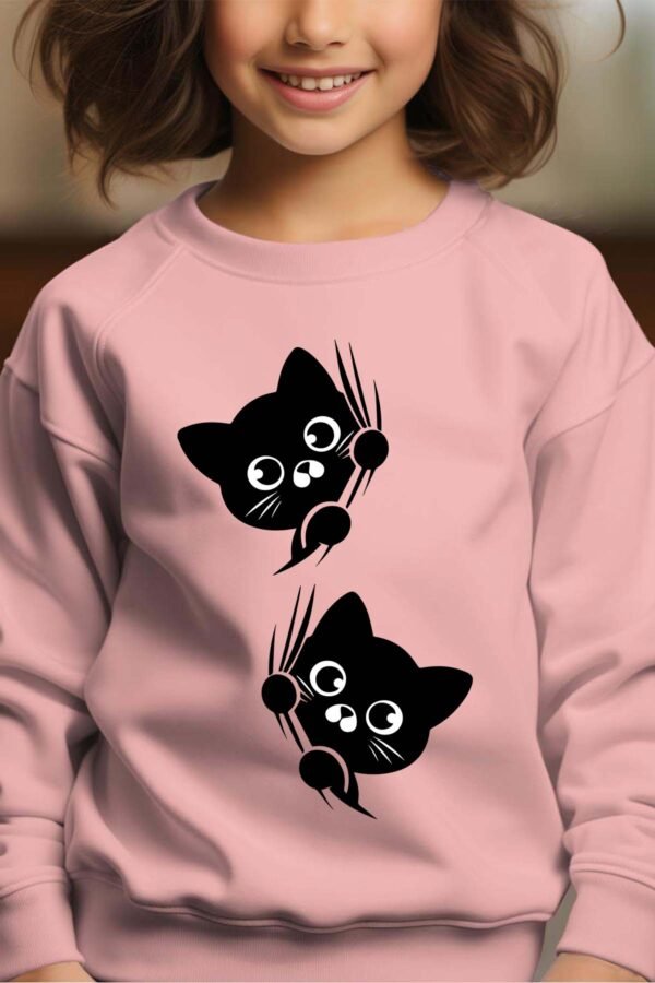 Sweat Col Rond Fille en Gros | Curious Cats