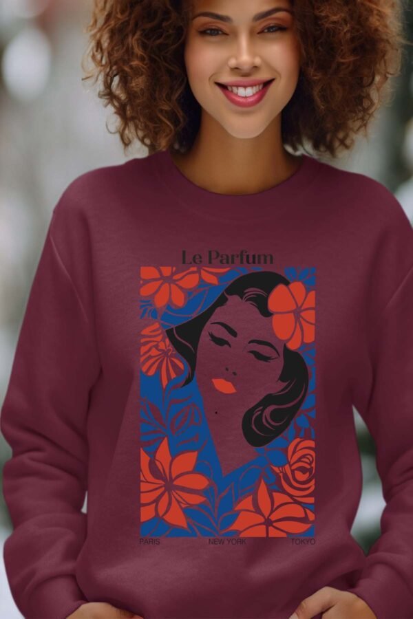 Sweat Col Rond Femme en Gros | Evening Bloom