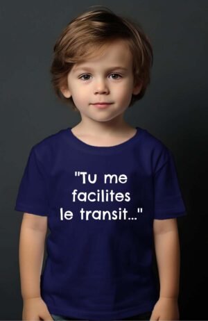 Facilite Transit – Tshirt Garçon – Marine