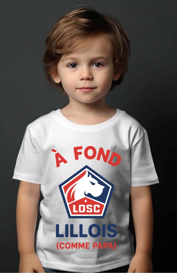 T-shirt Garçon en Gros | Fond Losc papa