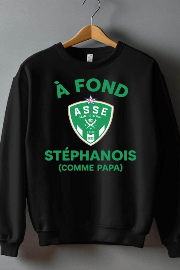 Sweat Col Rond Garçon en Gros | Fond St etienne papa