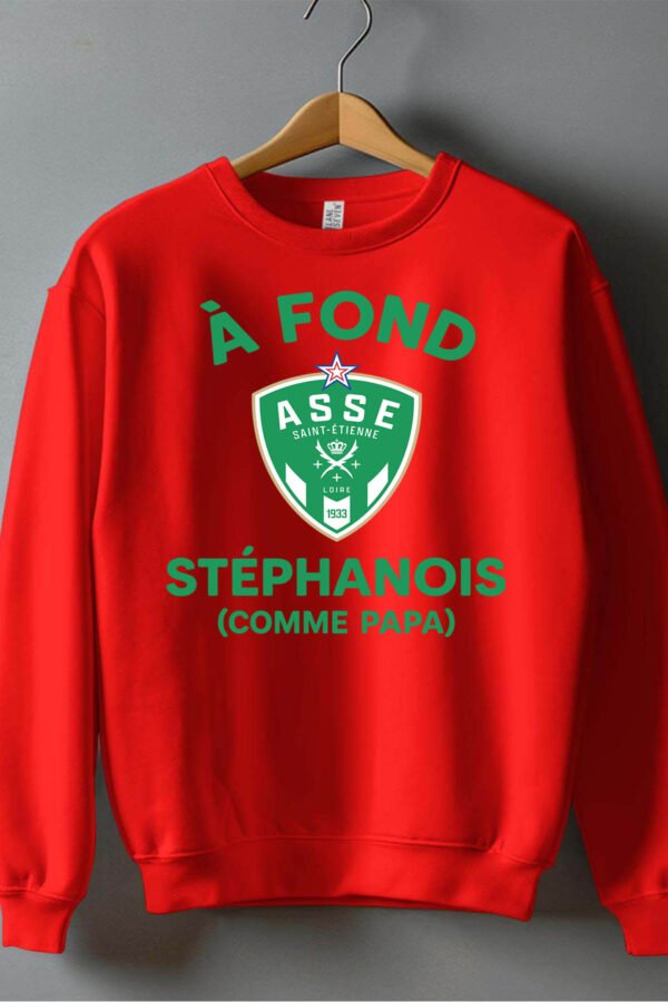 Sweat Col Rond Garçon en Gros | Fond St etienne papa
