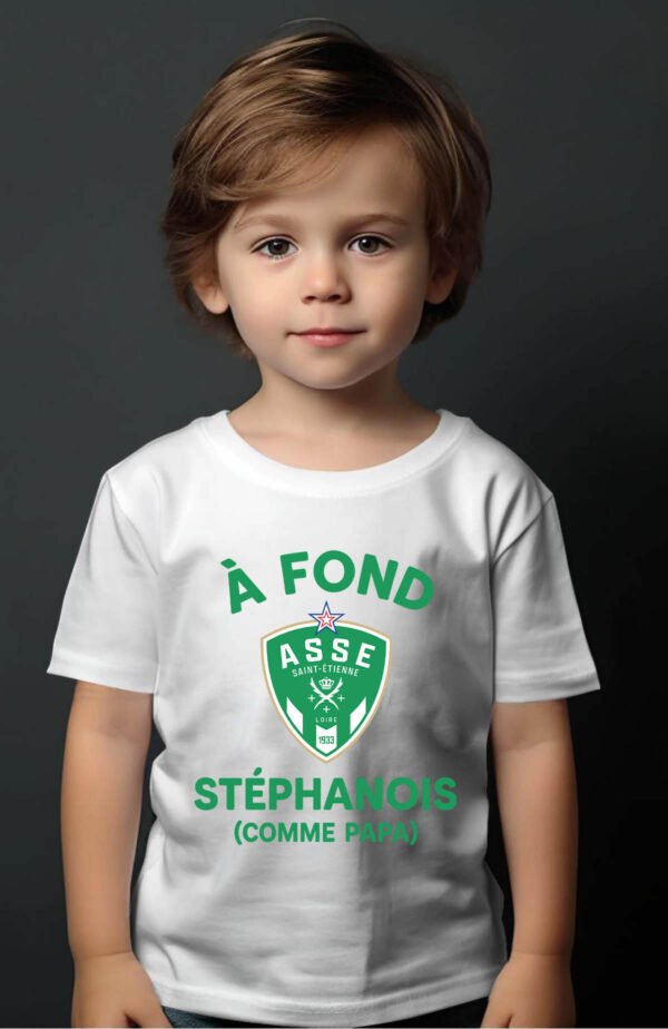 T-shirt Garçon en Gros | Fond St etienne papa