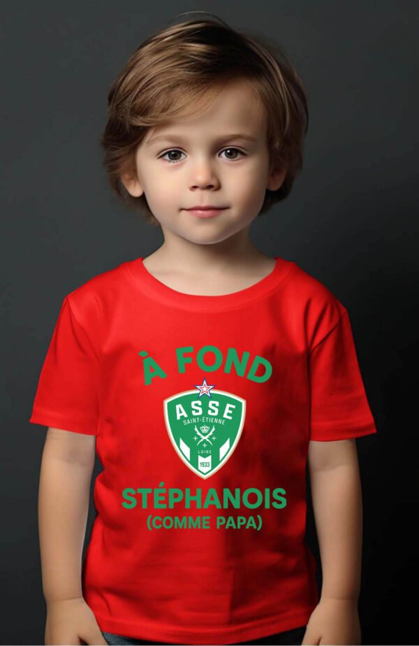 T-shirt Garçon en Gros | Fond St etienne papa