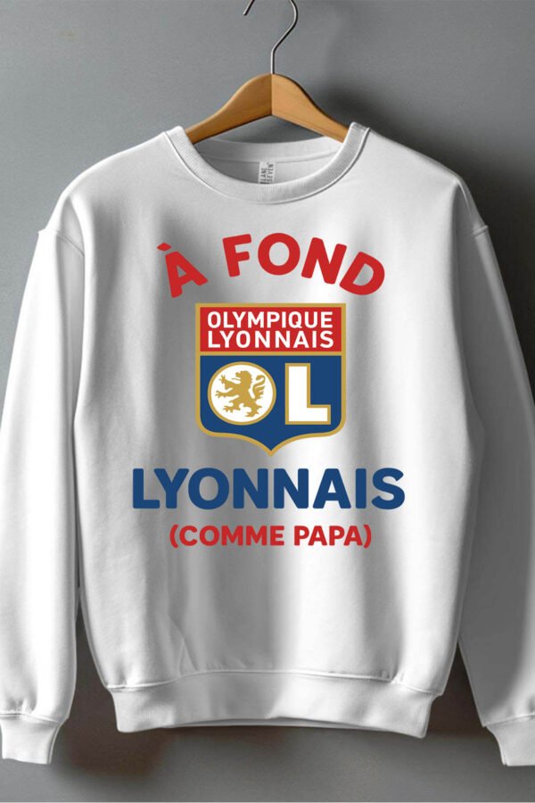 Sweat Col Rond Garçon en Gros | Fond lyon papa