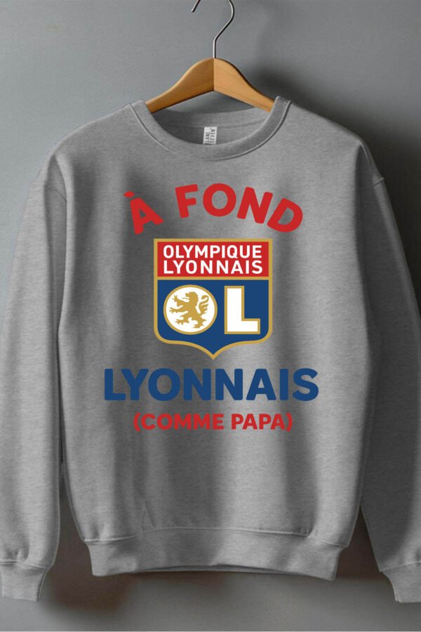 Sweat Col Rond Garçon en Gros | Fond lyon papa