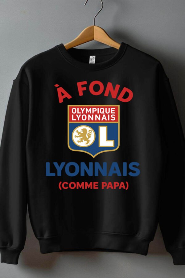 Sweat Col Rond Garçon en Gros | Fond lyon papa