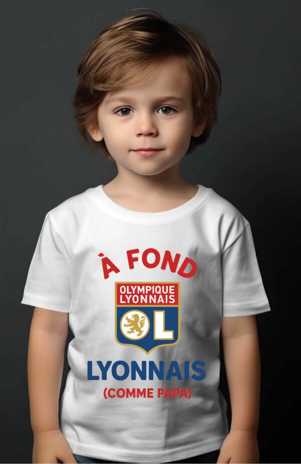T-shirt Garçon en Gros | Fond lyon papa