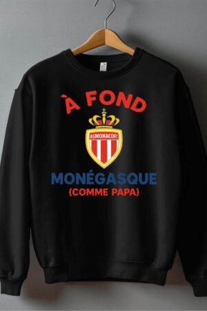 Sweat Col Rond Garçon en Gros | Fond monaco papa