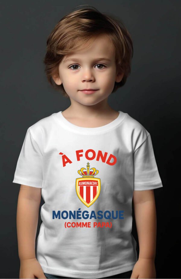 T-shirt Garçon en Gros | Fond monaco papa