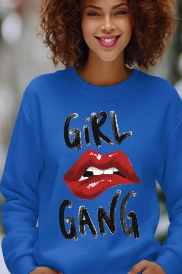 Sweat Col Rond Femme en Gros | Girl Gang