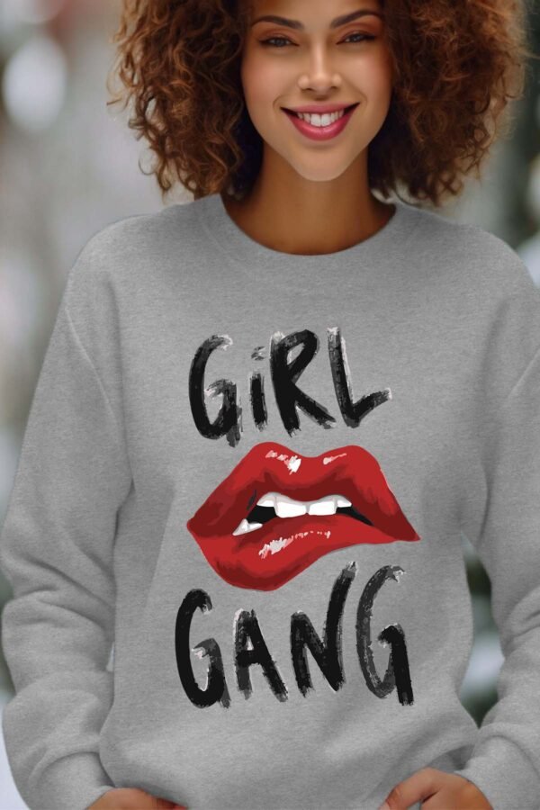 Sweat Col Rond Femme en Gros | Girl Gang