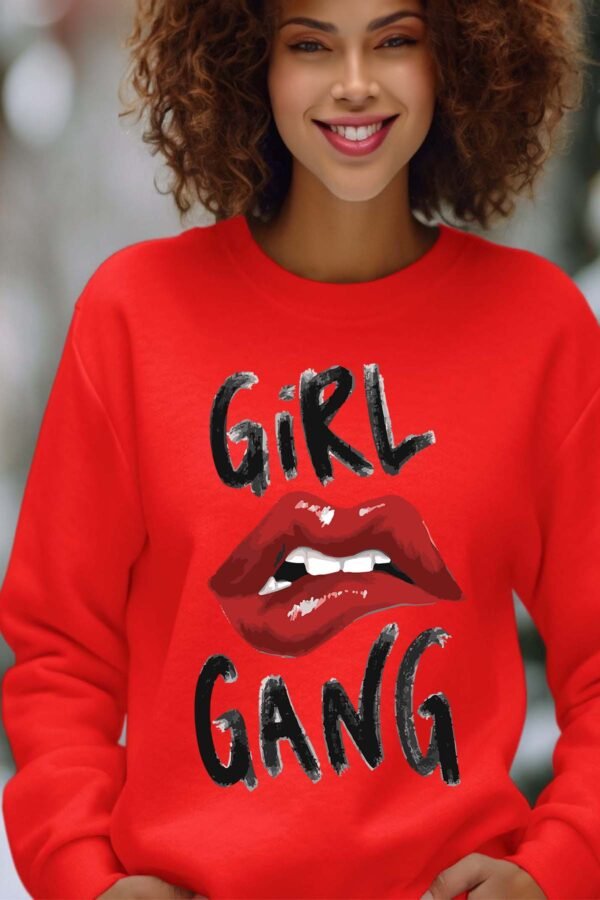 Sweat Col Rond Femme en Gros | Girl Gang