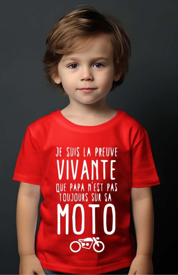 T-shirt Garçon en Gros | La preuve Moto