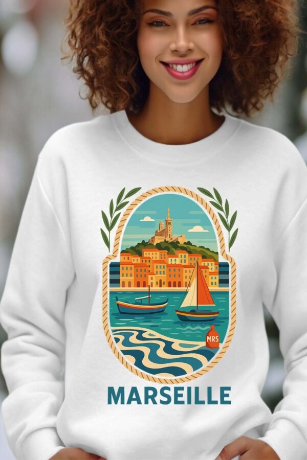 Sweat Col Rond Femme en Gros | MARSEILLE PopVoyage