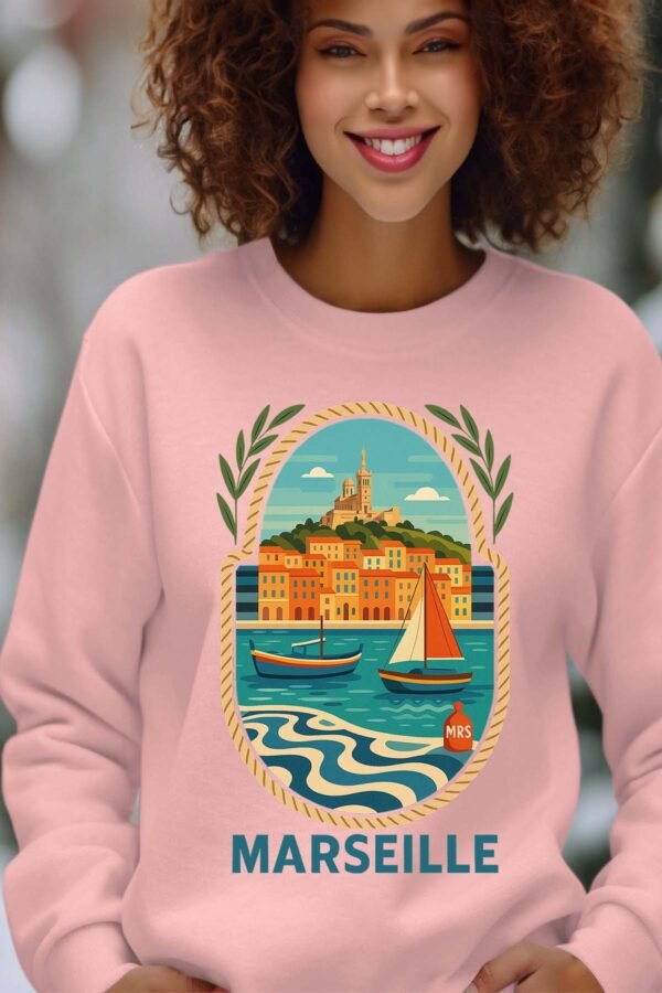 Sweat Col Rond Femme en Gros | MARSEILLE PopVoyage