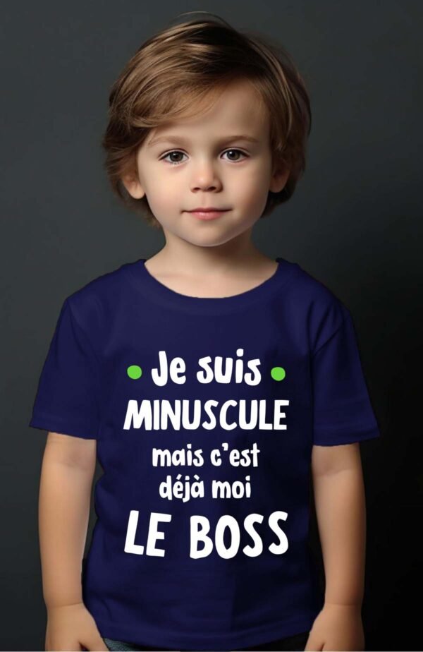 T-shirt Garçon en Gros | Minuscule Boss
