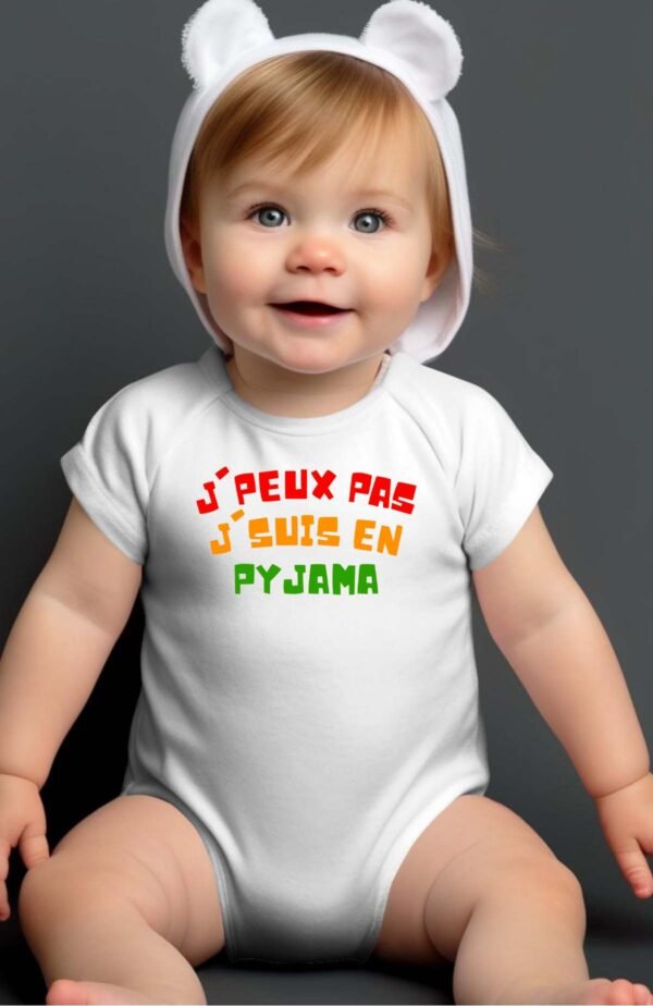 Peux pas pyjama - Body Bébé Fille